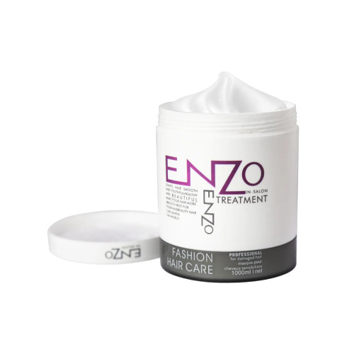 Enzo — masque facial professionnel pour traitement des cheveux.