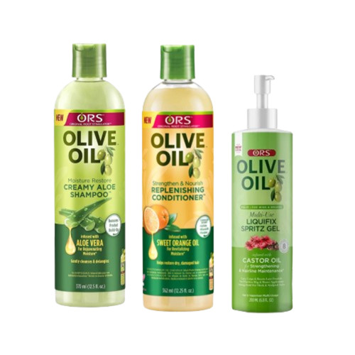 Shampooing crémeux à l'aloe vera à l'huile d'olive ORS